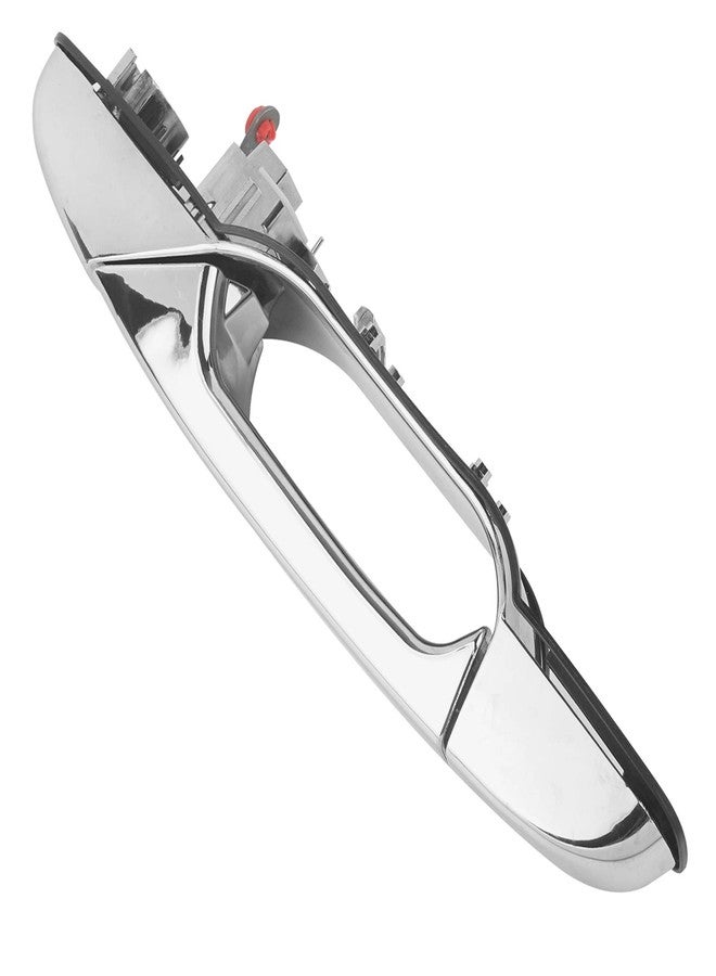 NPAUTO مقبض باب السائق الأمامي الأيسر الخارجي، بديل لسيارات شيفروليه سيلفرادو، أفالانش، سابربان، تاهو، كاديلاك إسكاليد، جي إم سي سييرا، يوكون XL موديلات 2007-2013، رقم القطعة 80546، لون كروم - Image 5